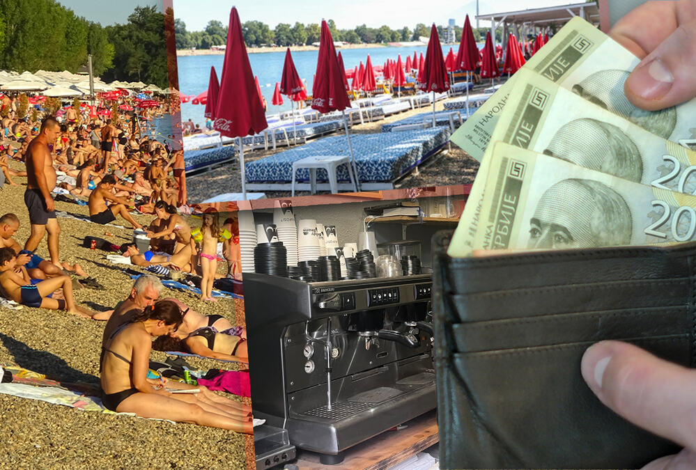 Sendvič do 1.200, pivo do 760 dinara! Paprene cene na Adi Ciganliji frapirale kupače prvog dana kupališne sezone, više ljudi na plaži nego u kafićima (VIDEO)