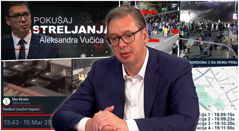 UŽIVO VUČIĆ RAZOTKRIVA LAŽNU AFERU "ZVUČNI TOP" Mi u njih nismo pucali, oni u mene jesu sve vreme! Predsednik otkrio koji je bio CILJ