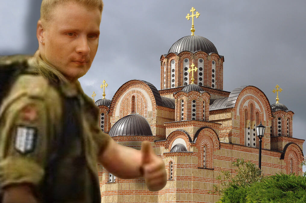 "Bio sam spreman da poginem za Gračanicu": Norveški oficir primio pravoslavlje, uzeo slavu, pa odbranio srpsku svetinju od Albanaca