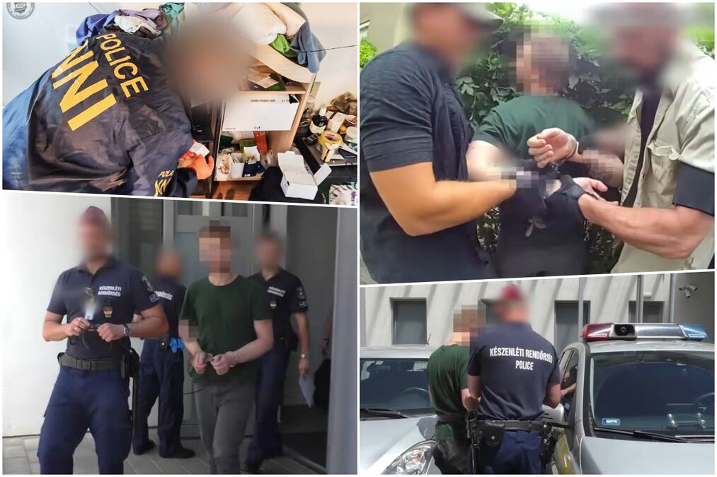 (UZNEMIRUJUĆE) ISKOPAVAO DELOVE TELA SA GROBLJA I JEO! Šok slučaj u Mađarskoj: Mladić radio kao portir u bolnici, u stanu nađen horor (FOTO)