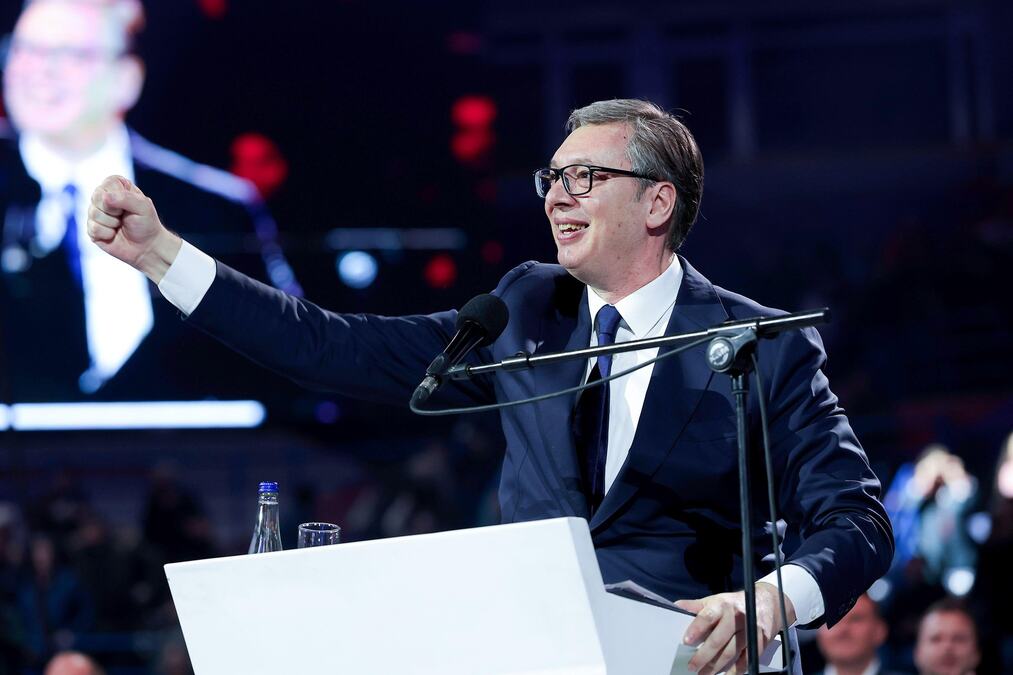 "BORIĆU SE ZA SRBIJU DOK SAM ŽIV" Vučić istakao odlučnost da se bori za zemlju i narod: Dokle god imam mandat na bilo kojoj funkciji ja ću nastaviti to da radim