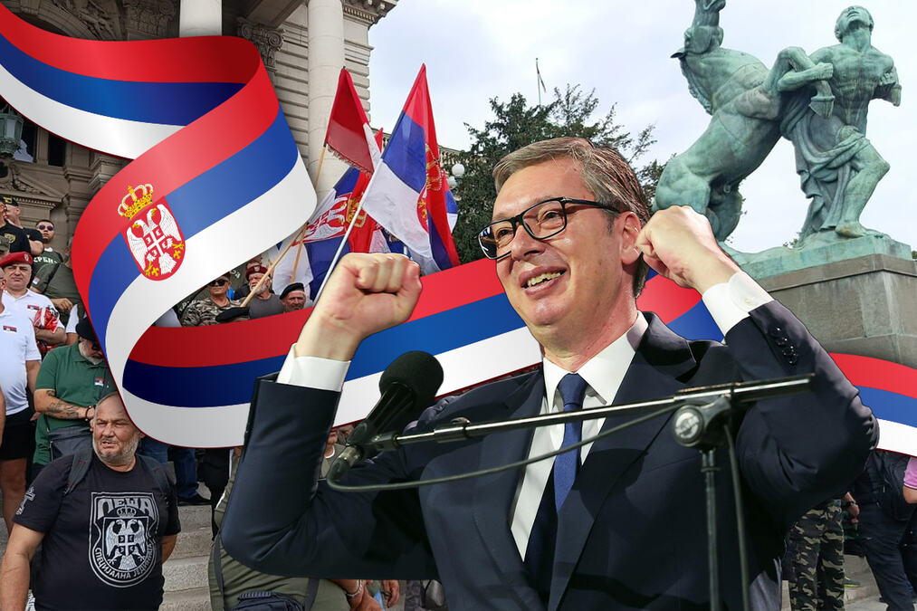 "27. JUNA ORGANIZUJEMO SUSRET LJUDI KOJI VOLE NAŠU OTADŽBINU" Predsednik Vučić pozvao građane na veliki skup u centru Beograda