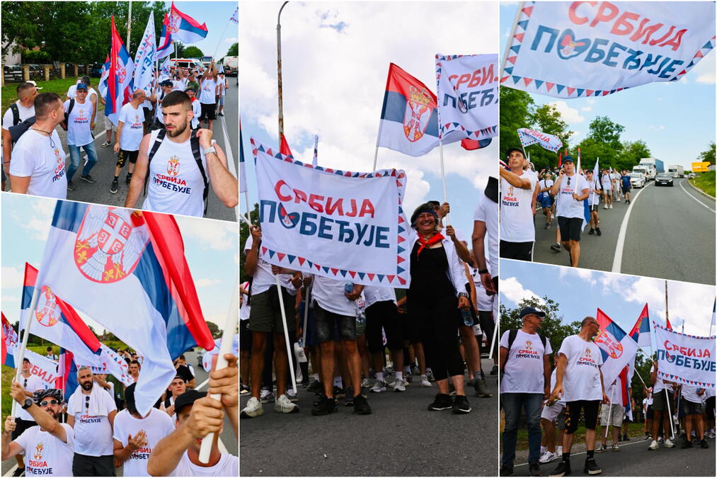 CELA SRBIJA HRLI KA BEOGRADU! "Dolazimo 27. juna da dokažemo da Srbija pobeđuje i da nas se potomci ne stide"! (FOTO)