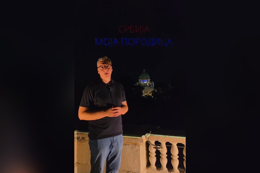 "DRON ŠOU JE BIO PREDIVAN" Vučić: Godinu i po dana smo prošli kroz teška vremena! Pozivam vas sve da sutra budete na platou Narodne skupštine u 18h