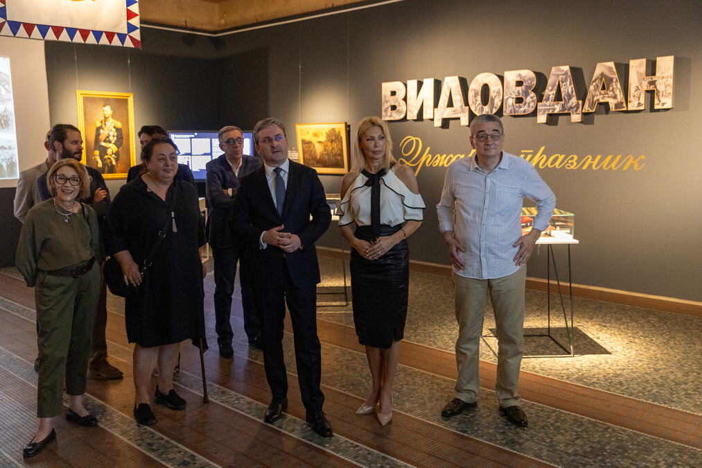 Nikola Selaković otvorio izložbu „Vidovdan – državni praznik” u Istorijskom muzeju Srbije