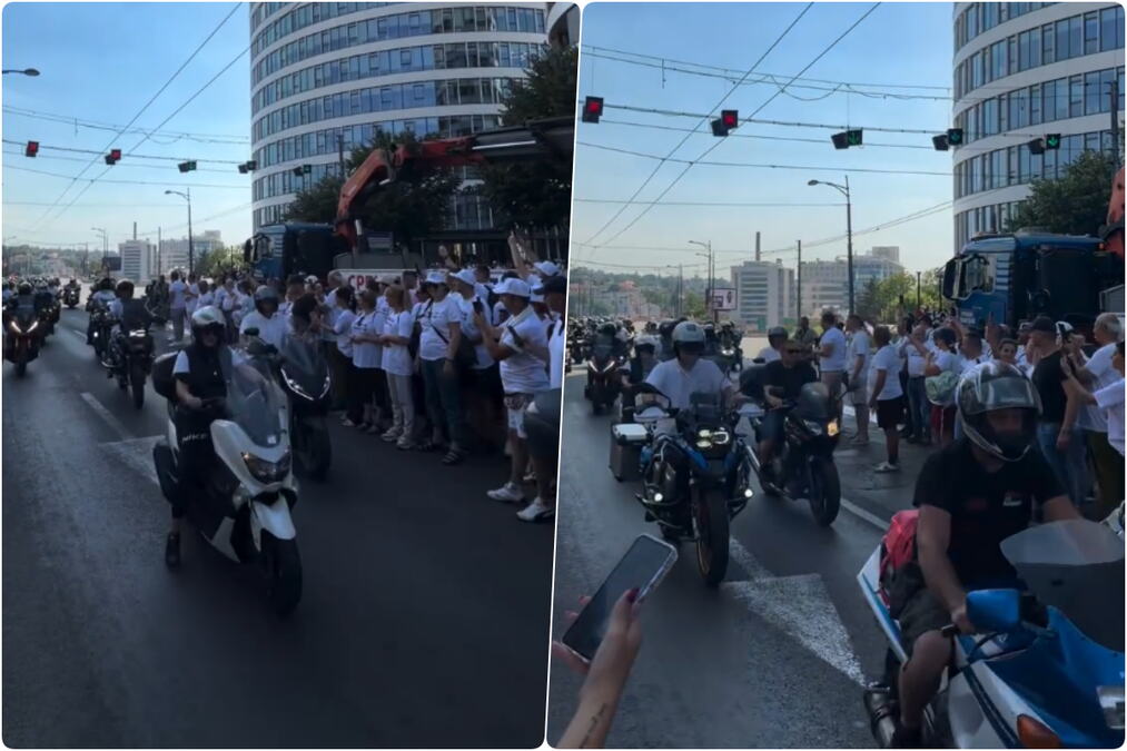 NEBO VEDRO, A GRMI USRED BEOGRADA! Bajkeri stižu na skup "Srbija jedna porodice", pozdravio ih ministar Mali: "Stižu bajkeri! Srbija pobeđuje"!