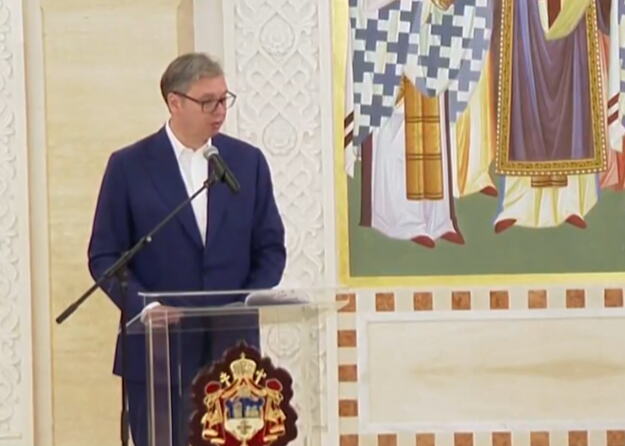 UŽIVO NA VIDOVDAN SE SVE VIDI! Moćne reči predsednika Vučića u Hramu Svetog Save, potpisan ugovor o završetku radova