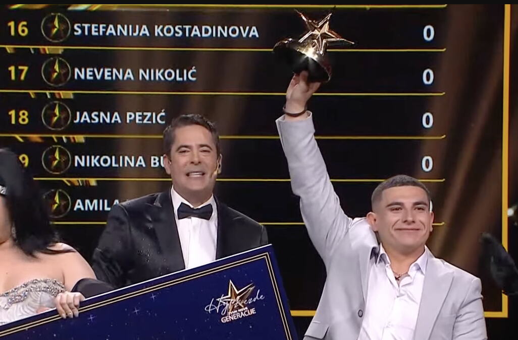 POBEDNIK PRVE SEZONE HYPE ZVEZDA JE DAVID GRUEVSKI ! Kući nosi 50.000 evra, a tu su i ostale vredne nagrade
