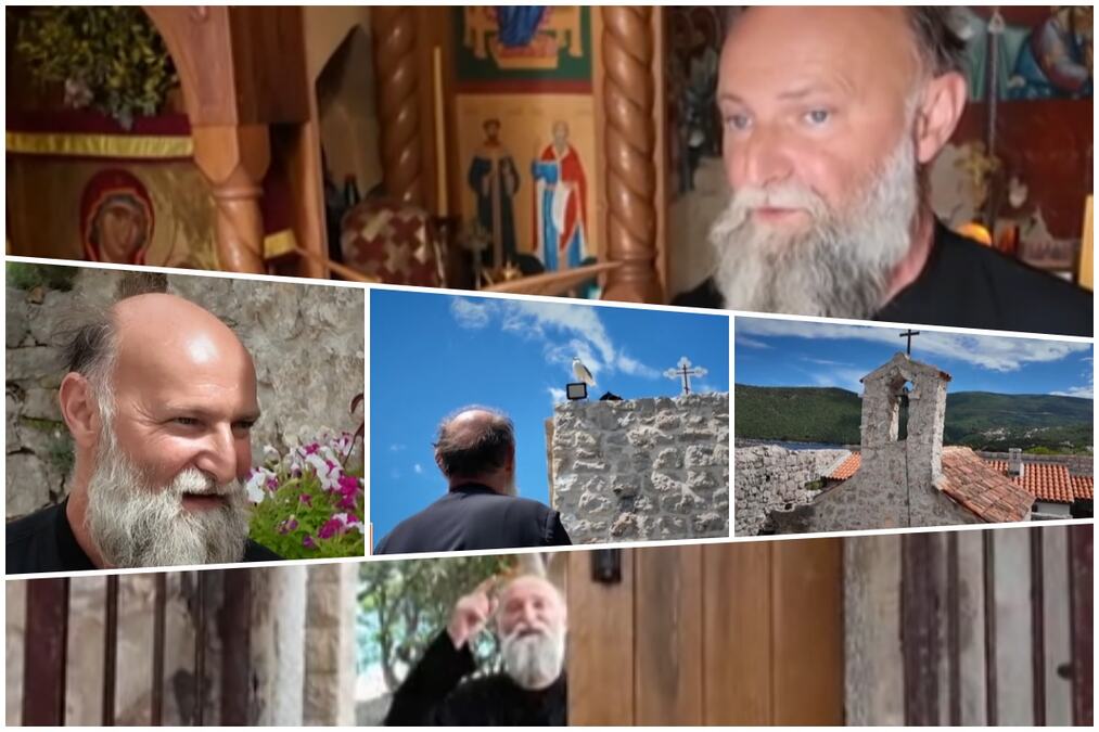 U CRKVI BEZ IJEDNOG PROZORA SAMUJE MONAH JOVAN: Ali nikad nije sam, tu su Gospod i Majka Božija, i dva galeba - Pajo i Lepa! Tu je, veli, svedočio mnogim čudima