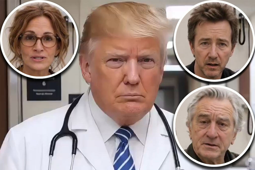 "DOKTOR" TRAMP LEČI POLITIČKE NEISTOMIŠLJENIKE OD "TRAMPOVOG POREMEĆAJA" Američki predsednik podelio bizarni snimak, glumica poručila: On je bolestan (VIDEO)