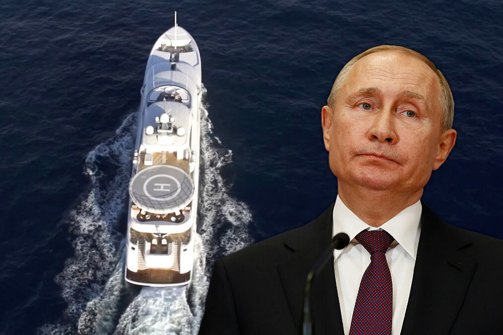 NOVI DOKAZ DA JE PUTIN U STRAHU?! Otkriveno gde sklanja svoju luksuznu SUPERJAHTU i to u pratnji ruskih ratnih brodova! NATO budno motri na njih! (FOTO/VIDEO)