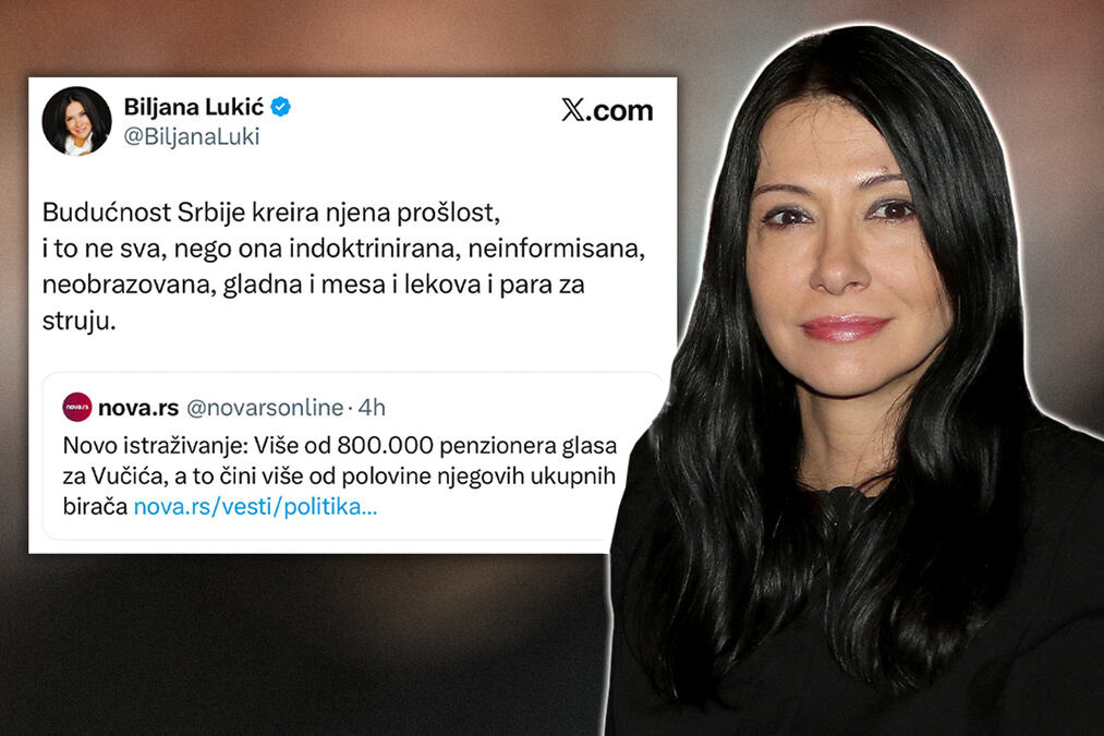 NIŠTA IM NIJE SVETO! Blokaderka najstrašnije izvređala penzionere: "Budućnost Srbije kreira njena prošlost gladna mesa i lekova" (FOTO)