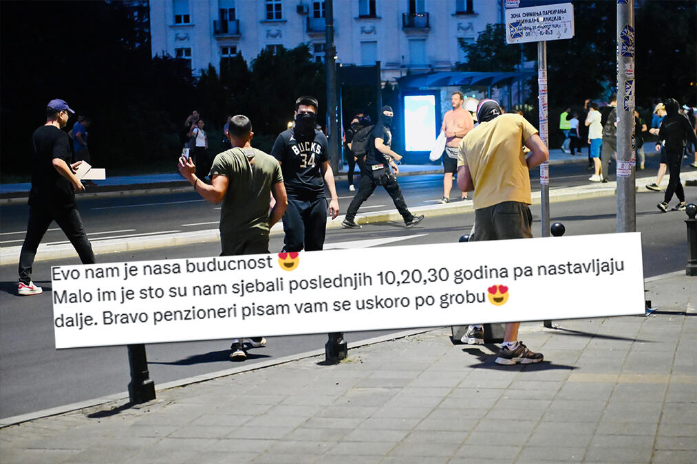 BLOKADERI SE STRAVIČNIM PSOVKAMA OBRUŠILI NA PENZIONERE! Prizivaju smrt najstarijih sugrađana samo zato što podržavaju Vučića!