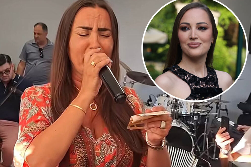 ISPLIVAO SNIMAK PRIJINE MAME U KAFANI: Borka na slavlju zapevala teški narodnjak, a novčanice od 50 € samo pljušte - Mreže se usijale od komentara (VIDEO)