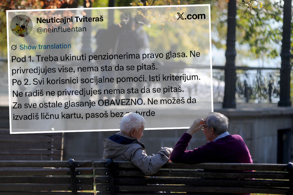 "NE PRIVREĐUJEŠ VIŠE, NEMAŠ ŠTA DA SE PITAŠ" Blokaderi sve nervozniji i sve suroviji, obraz nemaju, a ovako ponižavaju: Penzionerima treba ukinuti pravo glasa