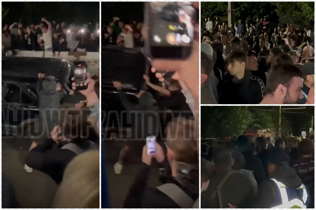HAOS U LAVOVU ZBOG MOBILIZACIJE, PREVRNUTO VOZILO REGRUTNOG CENTRA! Pretučen Ukrajinac (30) zbog izbegavanja vojne službe "Ugurali ga u kombi i pobegli" (VIDEO)