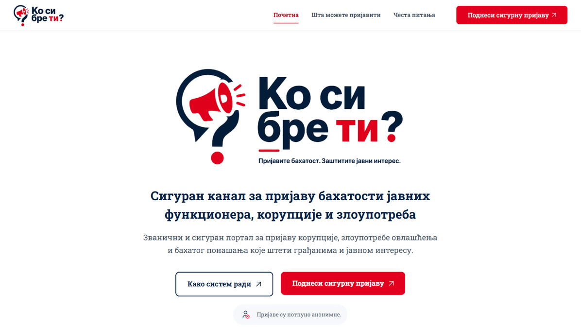 PORTAL "KO SI, BRE TI?" VEĆ POKAZAO SVOJU EFIKASNOST - PROBLEMI GRAĐANA SE REŠAVAJU! "Najbitnije je da je narod taj koji kroz lupu posmatra funkcionere"