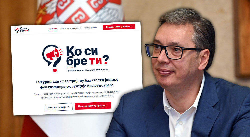 UŽIVO VUČIĆ SE OBRAĆA GRAĐANIMA! Predsednik govori o platformi "Ko si, bre, ti?" i prvim prijavama