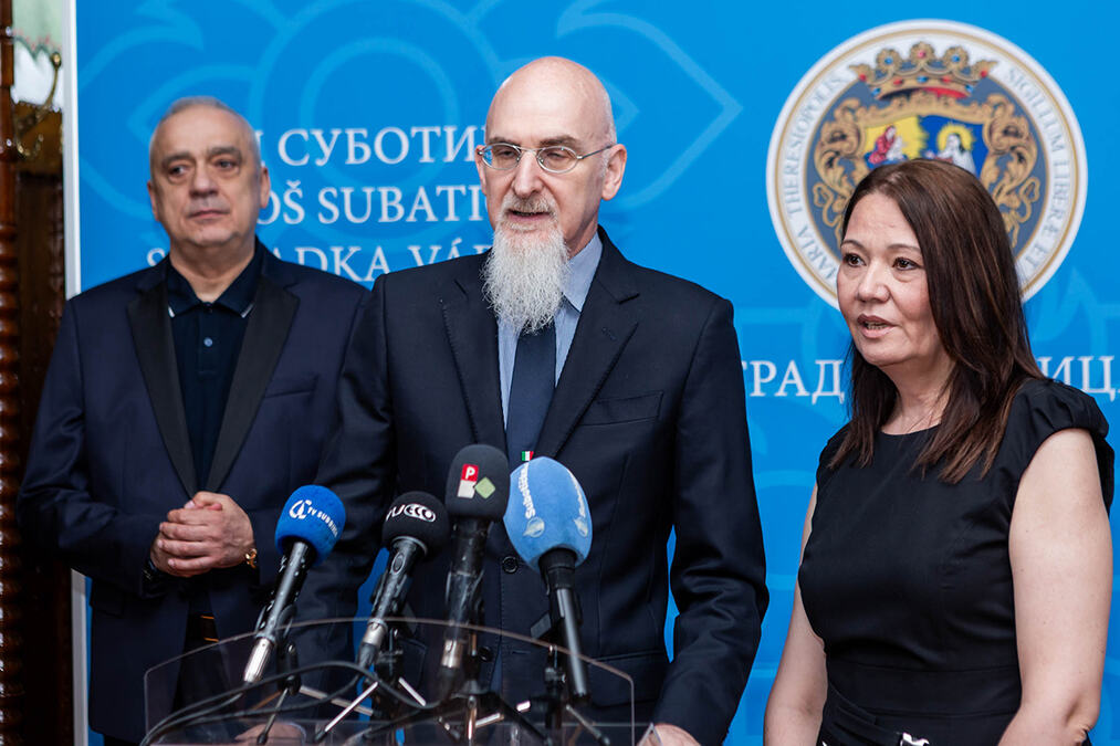 Subotica: Gradonačelnik Bakić se sastao sa ambasadorom Italije Lukom Gorijem