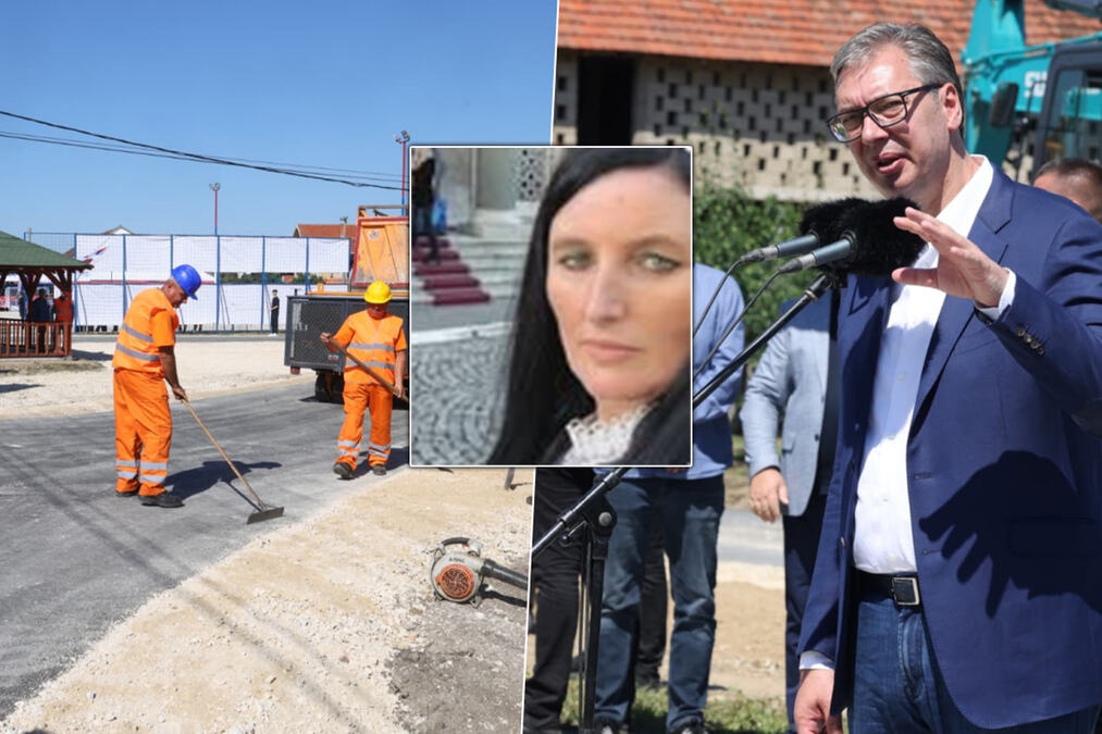ISPUNJENO OBEĆANJE! Zorica iz Gornjeg Sinkovca za Kurir: Znala sam i verovala da će predsednik uraditi put, hvala mu što je uvek spreman da sasluša narod"! 