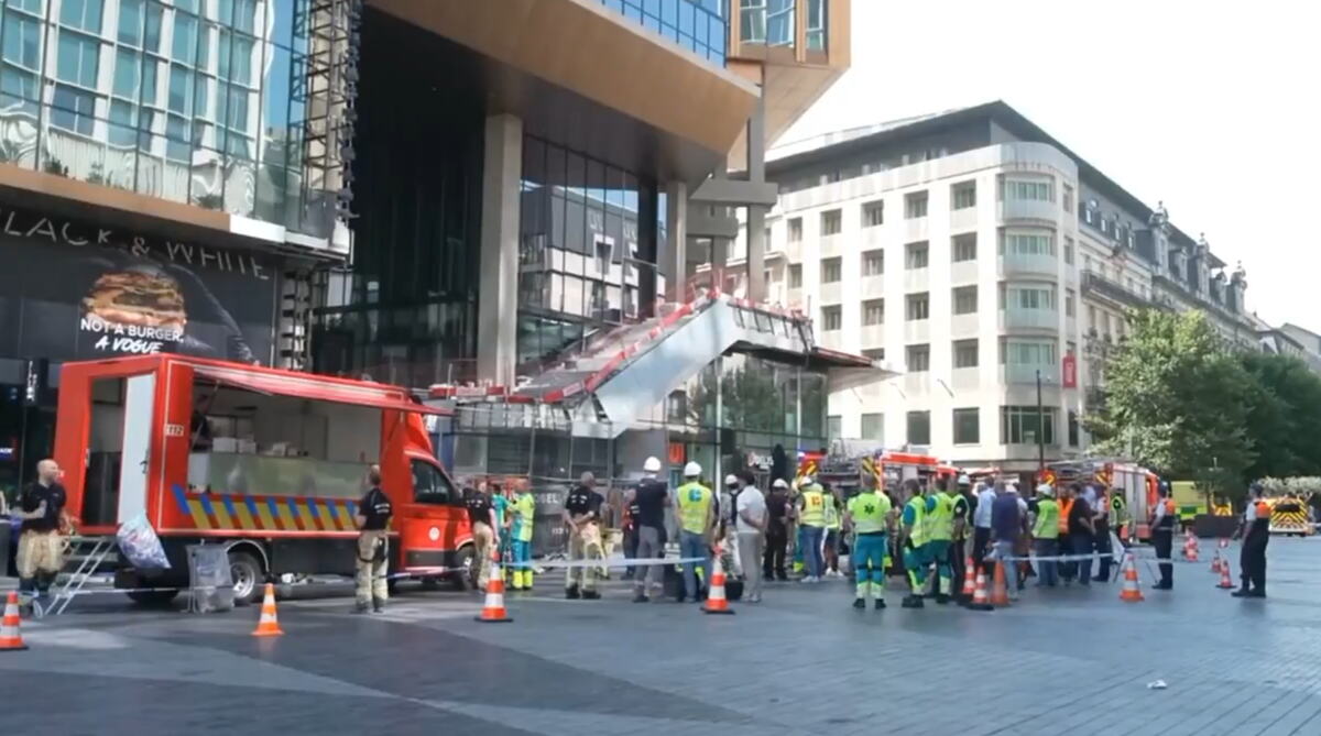 PAKAO U SRCU BRISELA! Požar u luksuznoj kuli, vatrogasci provalili u zaglavljeni lift i zanemeli od užasa: "Još uvek ne znamo koliko tačno ima žrtava" (VIDEO)