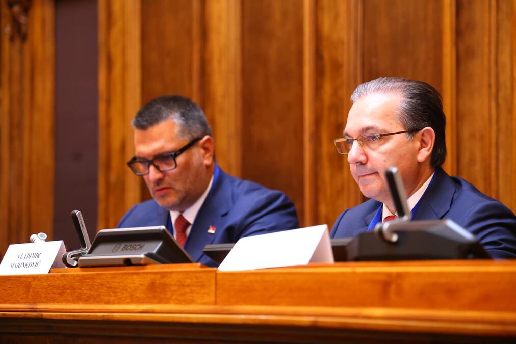 "NEMA NIŠTA PRIRODNIJE OD TOGA DA SRBIJA, SAD I IZRAEL BUDU PARTNERI" Vladimir Marinković na međunarodnoj konferenciji: Kroz istoriju smo delili iste vrednosti