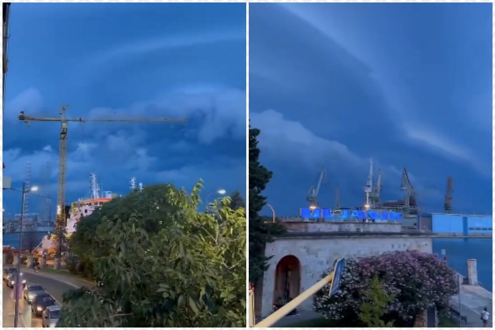 JAKO NEVREME U PULI Vetar nosio sve pred sobom, na nebu se formirao neobičan prizor (VIDEO)