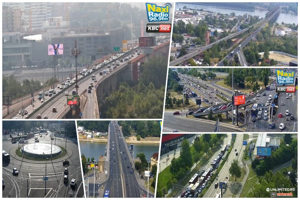 GUŽVE NA NEKOLIKO BEOGRADSKIH SAOBRAĆAJNICA: Jutarnji špic u prestonici polako jenjava, ali stvara se novi problem – AMSS uputio apel vozačima (FOTO)