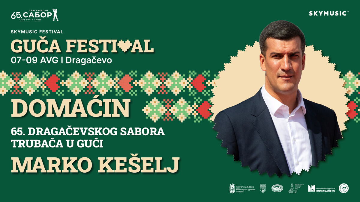 Košarkaški šampion na čelu sabora: Marko Kešelj je domaćin ovogodišnjeg Sabora trubača u Guči
Sprema se još jedno nezaboravno leto u Dragačevu