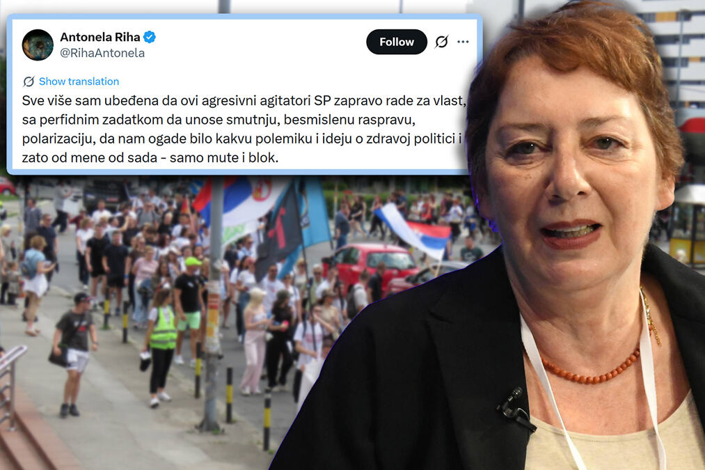 BUKTI RAT U BLOKADERSKIM REDOVIMA! Zavladala totalna paranoja, Antonela Riha napala studente blokadere: UBEĐENA SAM DA RADE ZA VLAST!