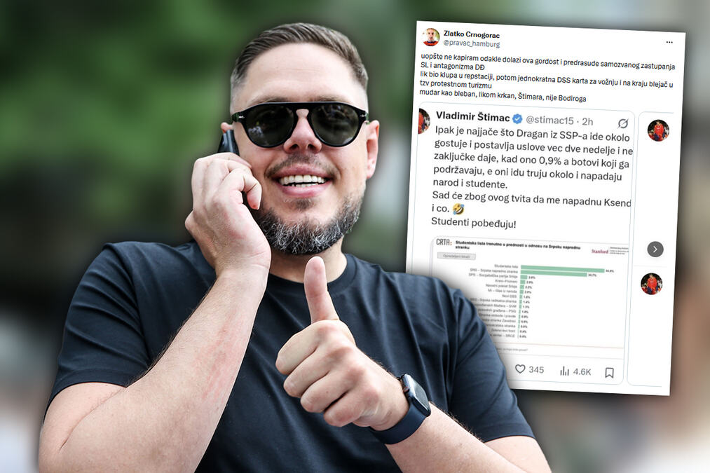 "MUDAR KAO BLEBAN, LIKOM KRKAN" - UVREDE BLOKADERA UPUĆENE ŠTIMCU! Sukob bivšeg košarkaša s Đilasom izazvao revolt: "Blejač u takozvanom protestnom turizmu"