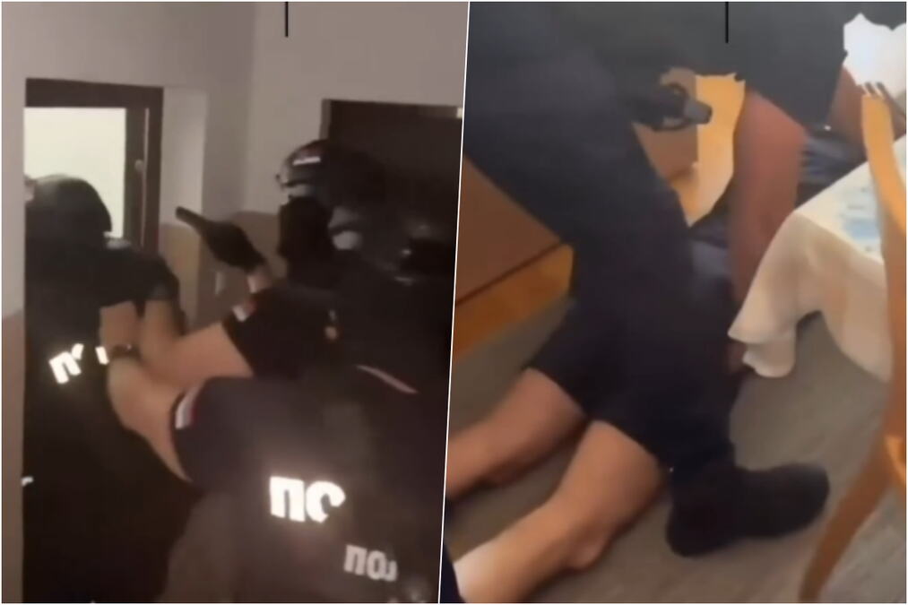 INTERVENTNA UPADA U STAN, BACA IH NA POD I STAVLJA LISICE! Ovako su uhapšeni osumnjičeni za brutalno prebijanje dečaka u Novom Sadu - jednog izvukli iz kreveta