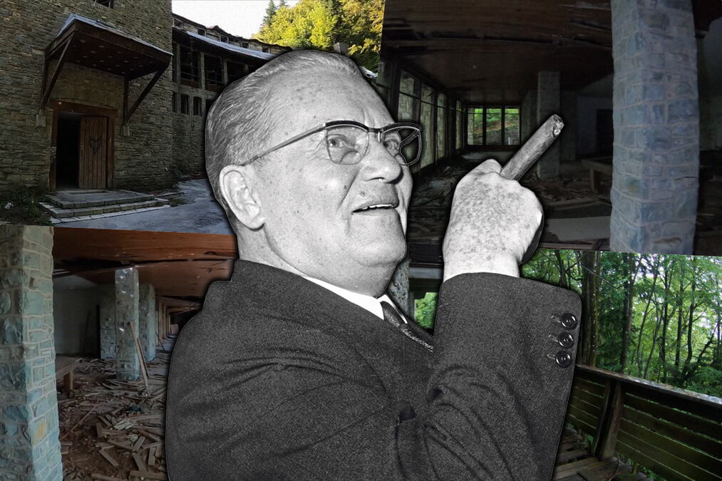 Tajnu Titovu vilu gradili zatvorenici sa Golog otoka: Unutrašnjost prštala od luksuza, ima podzemne tunele i bioskop, a njeno kodno ime izaziva jezu