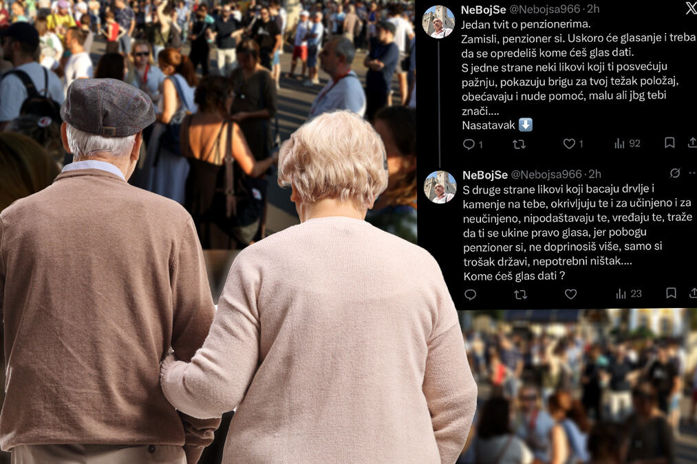 BLOKADERI PRIZNALI DA VLAST BRINE O PENZIONERIMA! "S druge strane imaš likove koji bacaju drvlje i kamenje na tebe, vređaju te - KOME ĆEŠ DATI GLAS?" (FOTO)