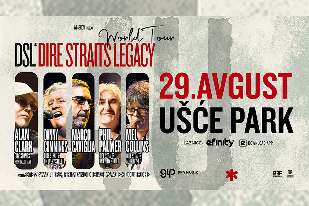 Pravi ROK SPEKTAKL na UŠĆU: DIRE STRAITS LEGACY stižu u Beograd - ulaznice u prodaji od SUTRA!