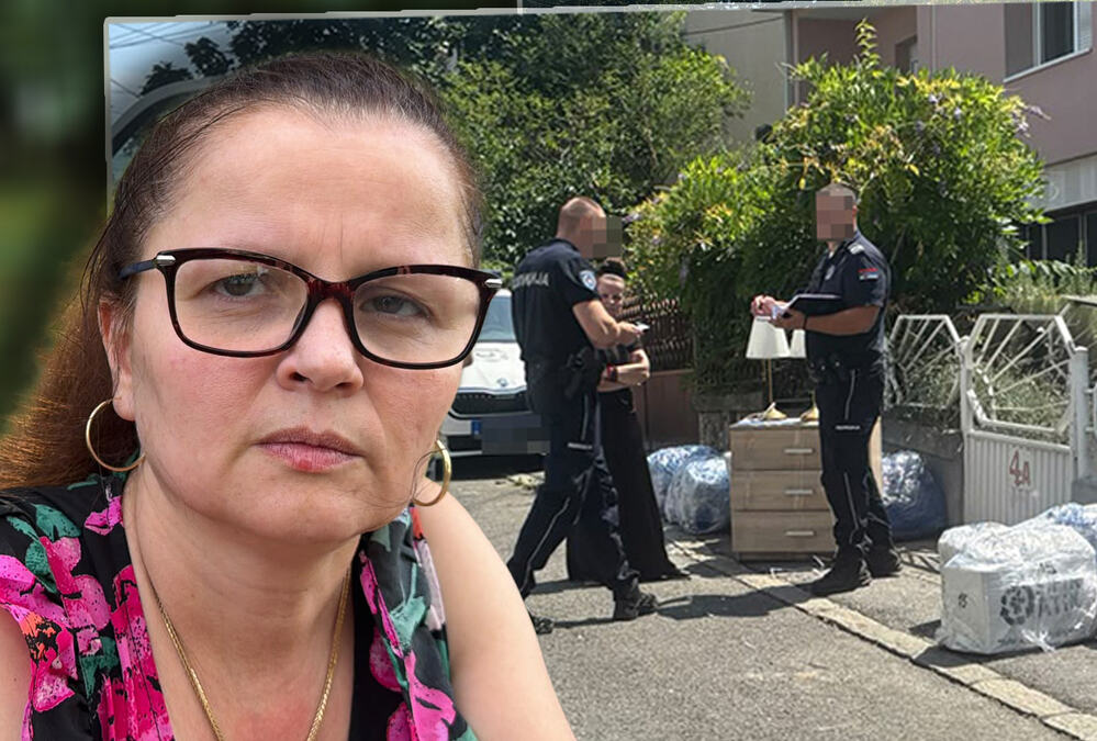 POLICIJA REAGOVALA ZBOG MALE CANE Ćerke Andrije Bajića joj iz kuće izbacile stvari na ulicu, ekipa izašla na teren (FOTO, VIDEO)
