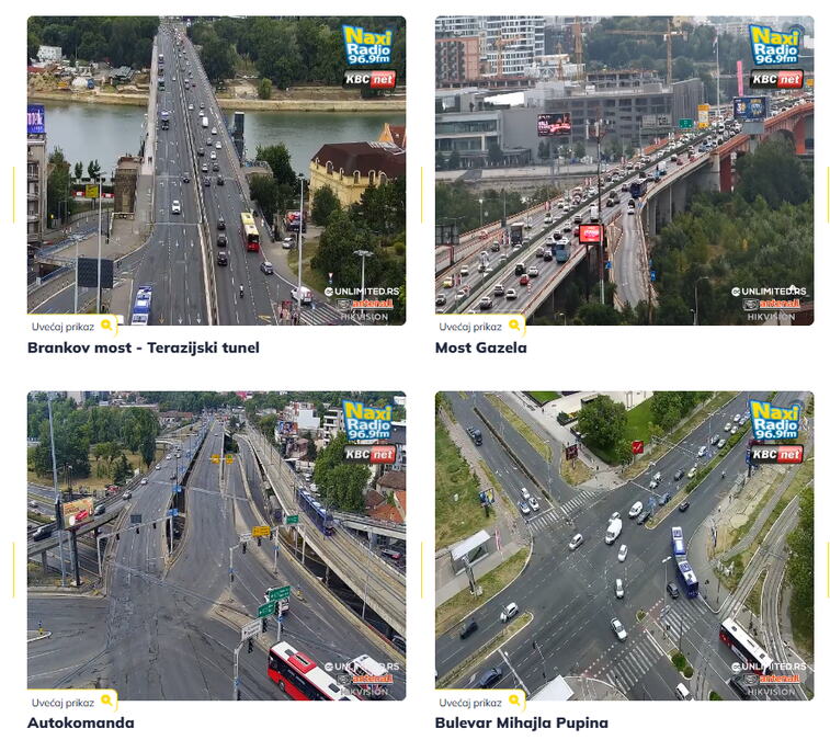 MILINA ZA VOŽNJU, NIGDE GUŽVE USPRED ŠPICA: Odmori ispraznili Beograd, ulice poluprazne (FOTO)