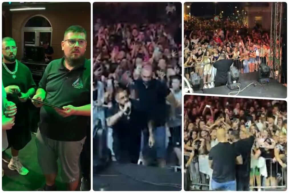 DRAMA NA SAJFEROVOM KONCERTU! Nestala struja, fanovi krenuli ka bini – ograda umalo popustila, obezbeđenje reagovalo! (VDEO)