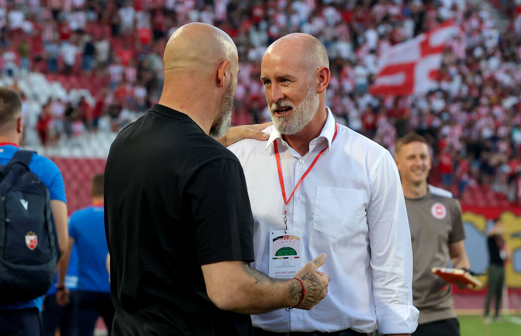 NESTVARNE REČI TRENERA LARNA POSLE UTAKMICE NA MARAKANI: Postao sam navijač Zvezde, Stanković je gospodin, Arnautović klasa...