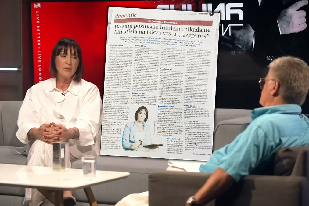 PATETIČNO "PEGLANJE" SKANDALA! Jasmina Paunović napisala 'dnevnik' za tabloid Danas: Krivi su joj svi drugi - NJENI MEDIJI N1 I NOVA, INTUICIJA - SAMO ONA NE!