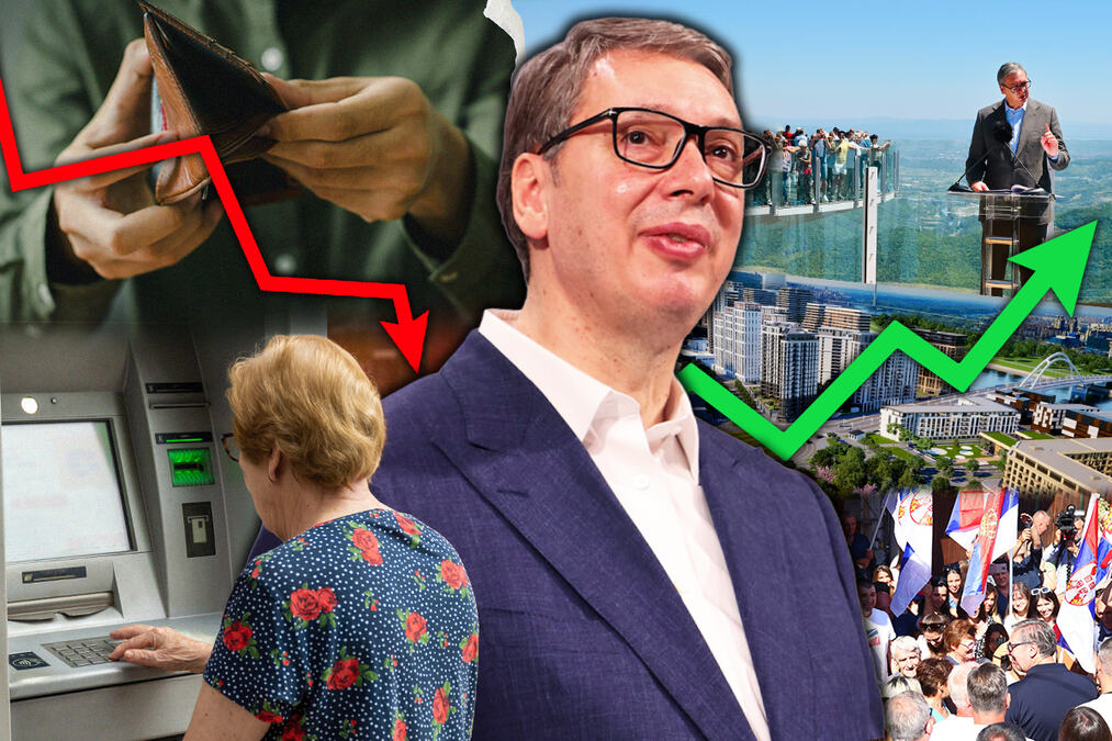 POVEĆANJE PLATA I PENZIJA ILI BLOKADERSKA PRAZNA KASA: Dve vizije Srbije, jedna vodi u progres, druga vraća u prošlost!