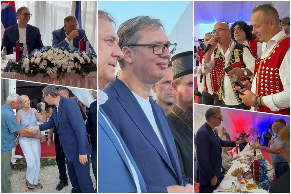 NA MANJAČI SE I DANAS ČUVAJU VERA, TRADICIJA I ZAJEDNIŠTVO NAŠEG NARODA Ljudi Vučiću priredili NESVAKIDAŠNJI DOČEK: Naša je obaveza da gradimo budućnost u slozi
