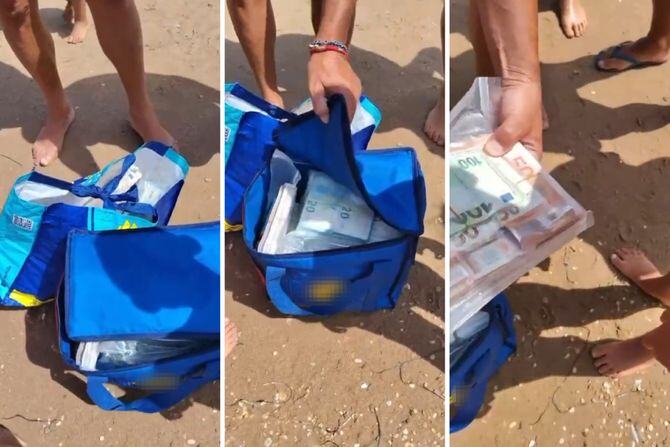 LUDILO NA PLAŽI ZBOG 700.000 EVRA! Kupači u šoku GRABILI sve pred sobom, a onda su otkrili JEZIVU ISTINU (VIDEO)