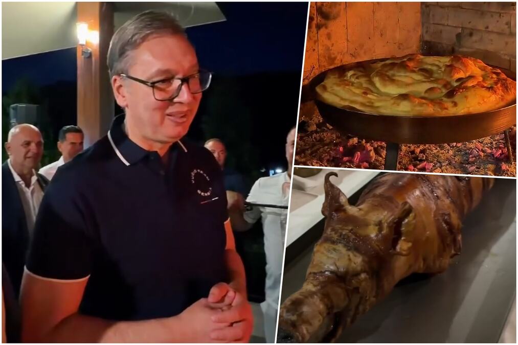 "PREDAH UZ DOBRU TELETINU I PITU ISPOD SAČA" Vučić u poseti Mrkonjić Gradu: Najveća vrednost su ljudi koji vas dočekaju otvorenog srca (VIDEO)