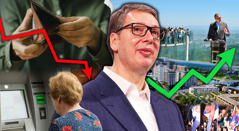 POVEĆANJE PLATA I PENZIJA ILI BLOKADERSKA PRAZNA KASA: Dve vizije Srbije, jedna vodi u progres, druga vraća u prošlost!