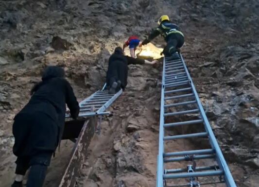 MALIŠAN OSTAO ZAROBLJEN NA LITICI VISOKOJ 15 METARA! Drama kod manastira Preobraženje okončana herojskom intervencijom vatrogasaca! (foto)