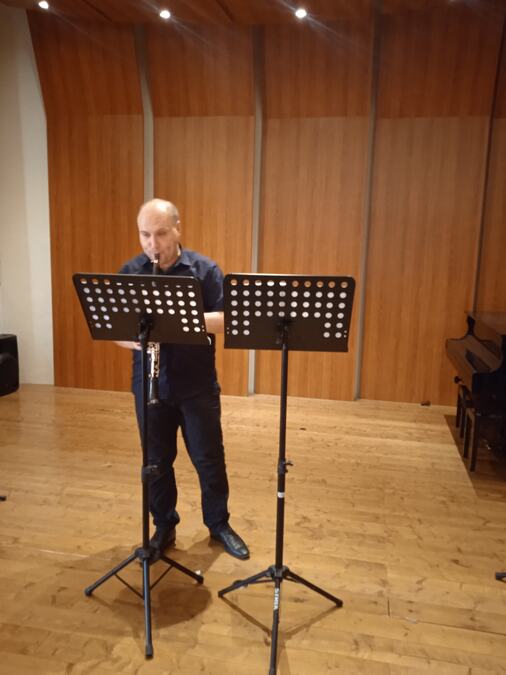 USPEŠNI PREDSTAVNIK SRBIJE: Klarinetista Andrija Blagojević na međunarodnom festivalu u Italiji imao zapažen nastup
