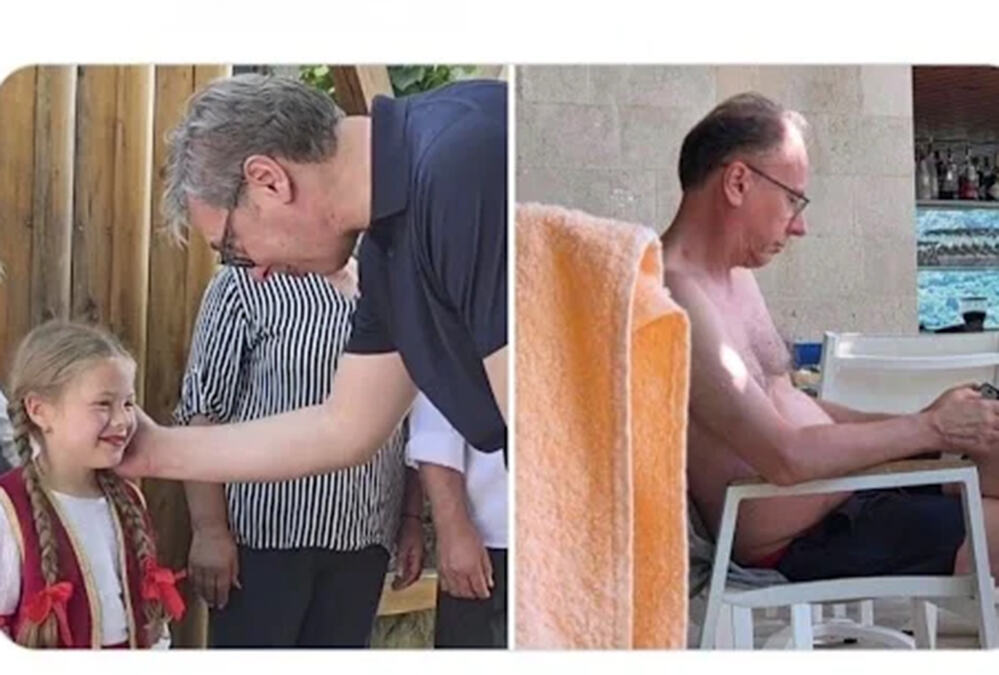 DOK VUČIĆ PRIČA SE GRAĐANIMA I OBILAZI SVAKI ZASEOK, POLITIČAR ĐOKIĆ SE BRČKA NA ODMORU:  "Isti dan, dva različita čoveka. Pogodite ko dobija izbore?“ FOTO