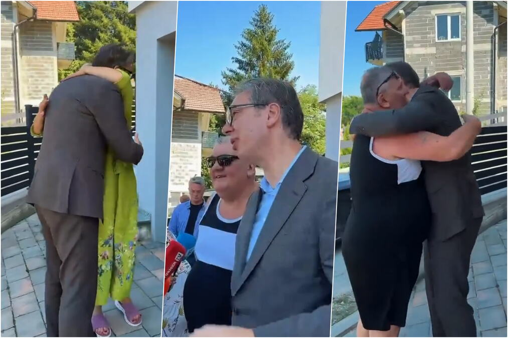 VUČIĆ SE VRATIO U DETINJSTVO, PRISETIO SE BEZBRIŽNIH DANA Najemotivnije scene iz dedovine: Poseban je osećaj vratiti se na mesto koje čuva najlepše uspomene