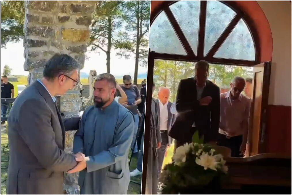 "HVALA VAM ŠTO ČUVATE SRPSKO IME I PREZIME!" Vučić položio vence na spomen-ploče stradalima na području Kupresa: Nemojte nikada da sumnjate u ljubav Srbije